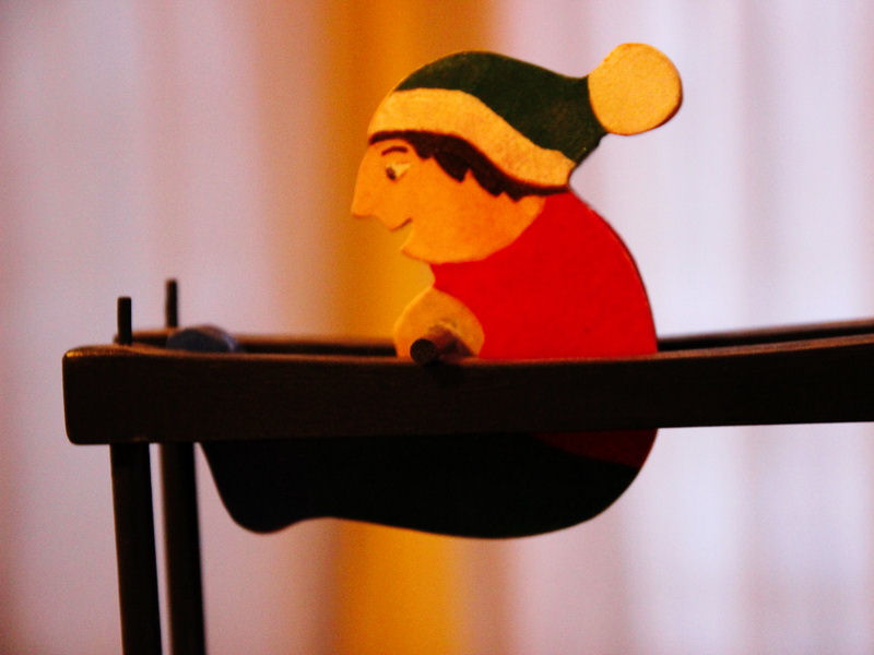 handmade wooden toy